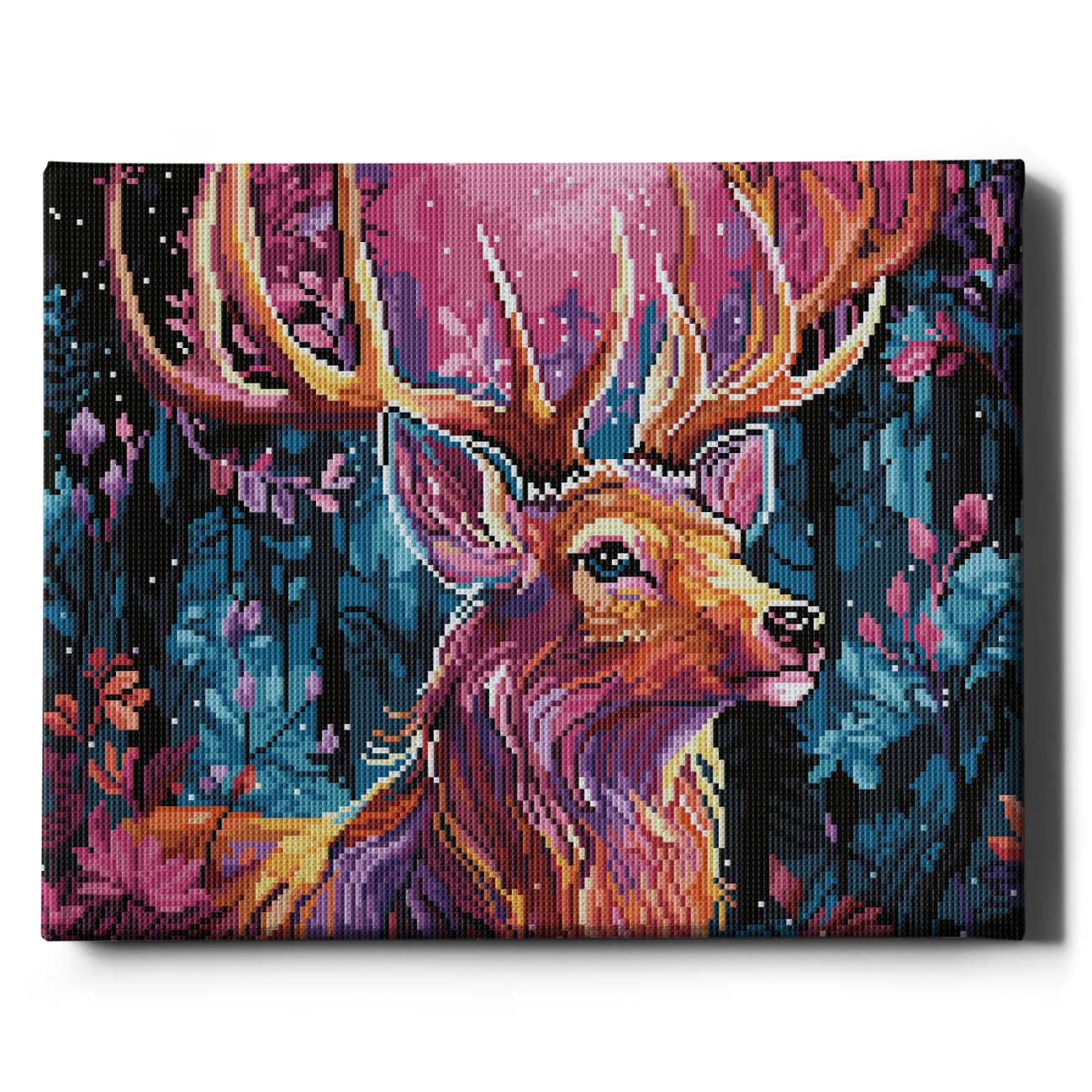 mozaika-diamentowa-jelen-w-lesie-oh-art