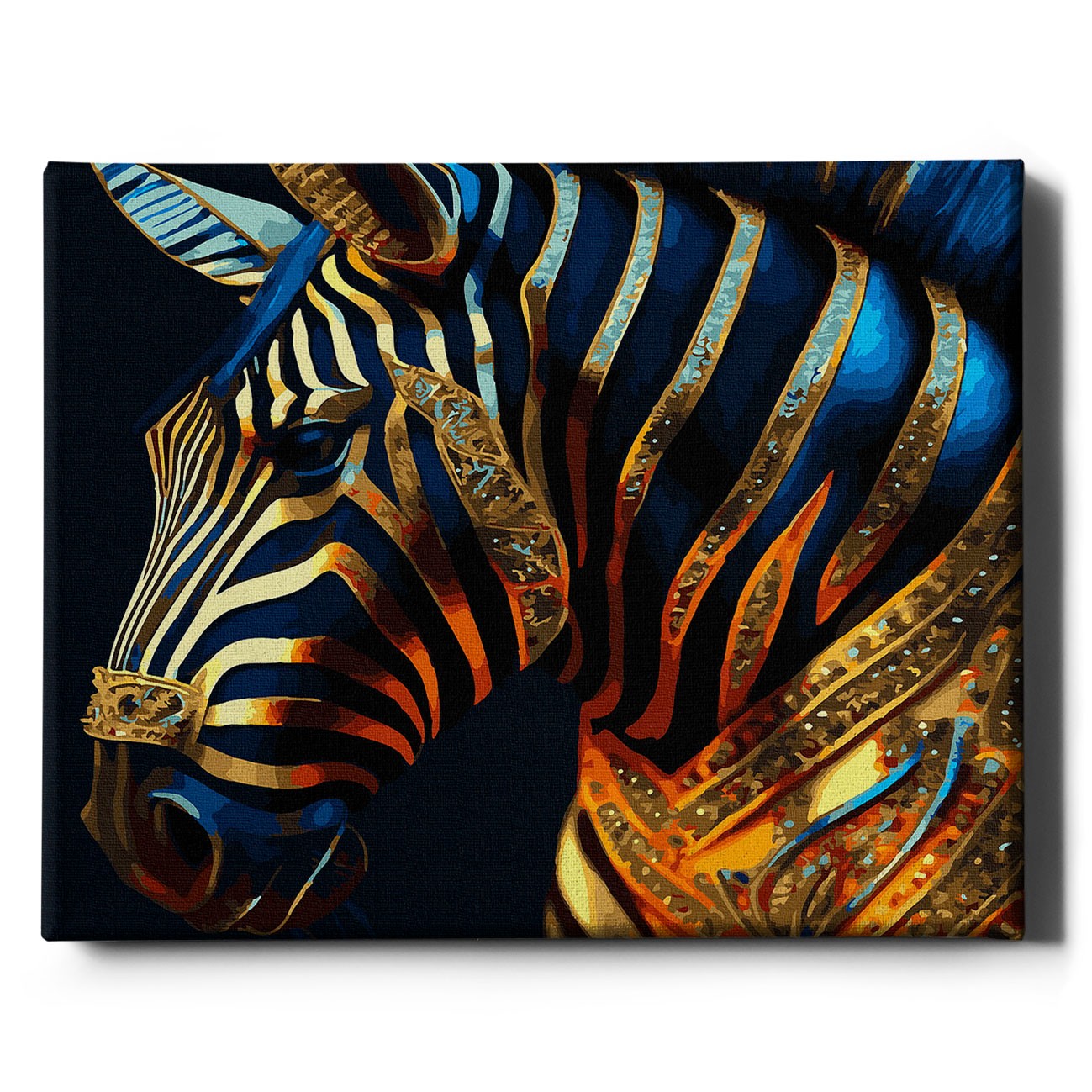 malowanie-po-numerach-pozlacana-zebra-oh-art