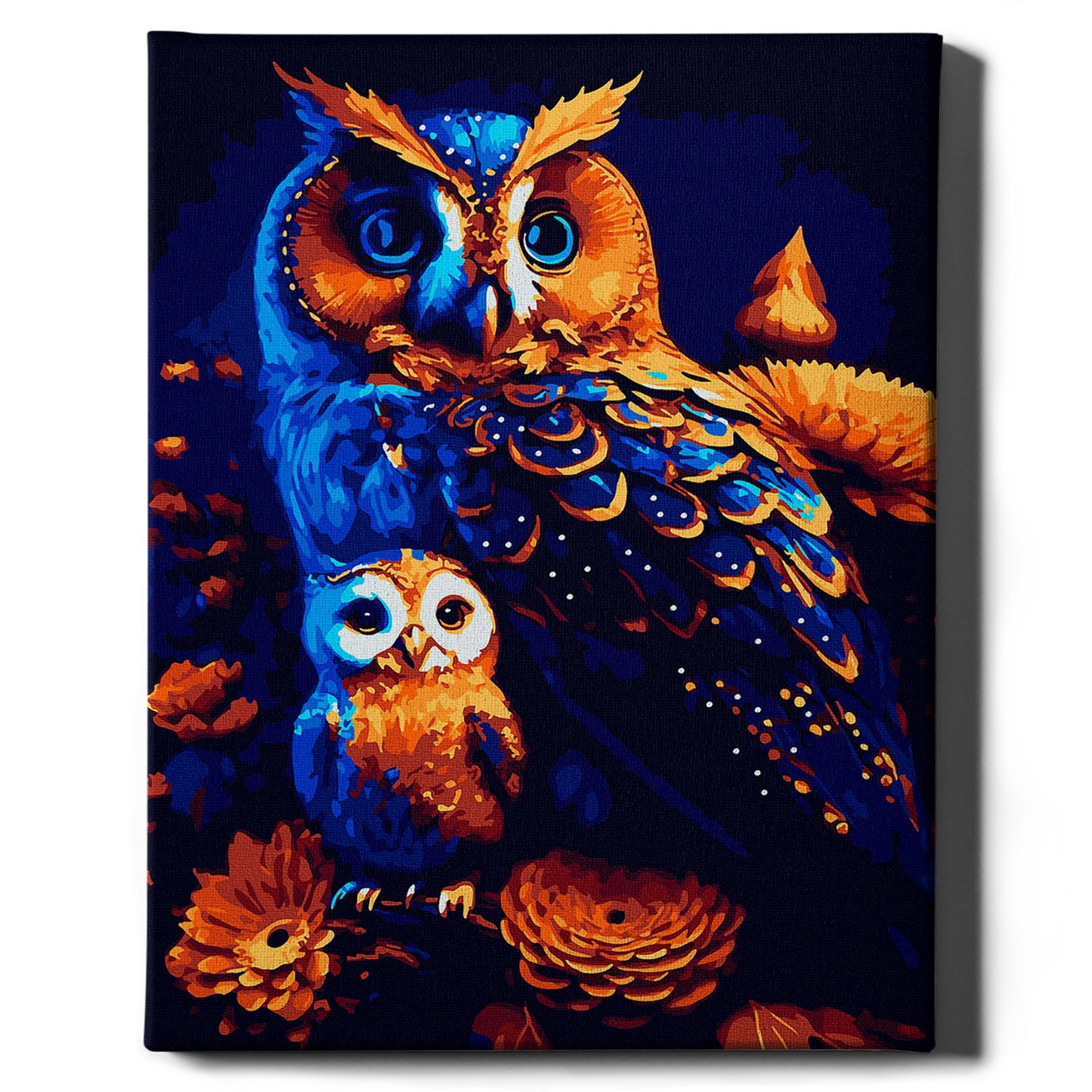 malowanie-po-numerach-sowa-i-sowka-oh-art