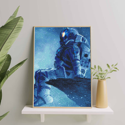 Astronauta i gwiazdy