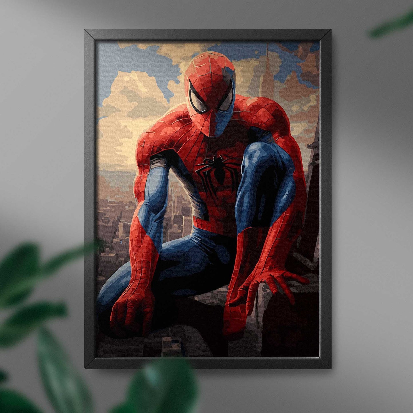 Spiderman na dachu