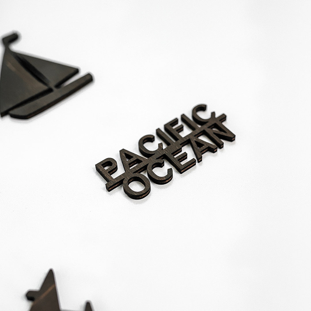 Zestaw Napisów i Dodatków Oceanicznych do Map Drewnianych