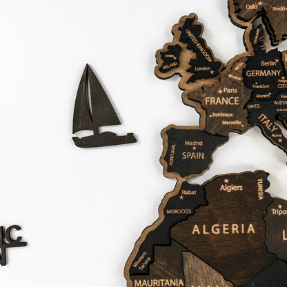 Zestaw Napisów i Dodatków Oceanicznych do Map Drewnianych