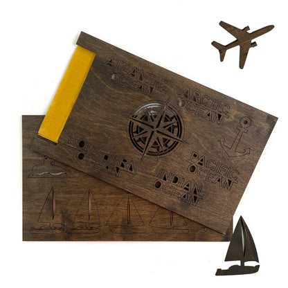 Zestaw Napisów i Dodatków Oceanicznych do Map Drewnianych