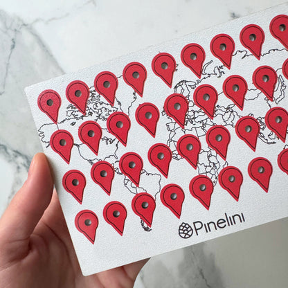 Pinezki do Map Drewnianych