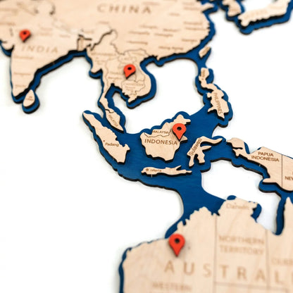 Pinezki do Map Drewnianych