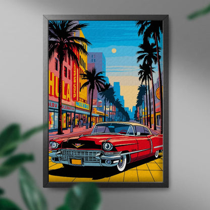 Zachód w Kalifornii