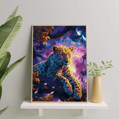 Lampart pod księżycem