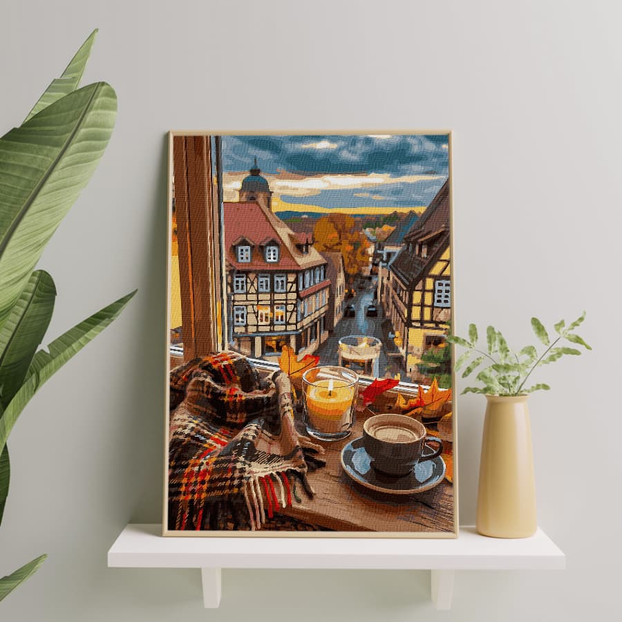 Ciepło jesiennego poranka