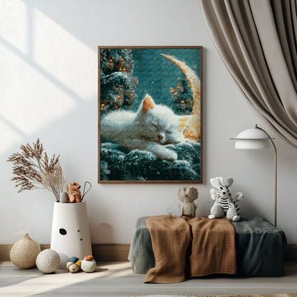 Kotek pod księżycem