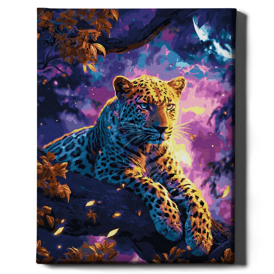 Lampart pod księżycem