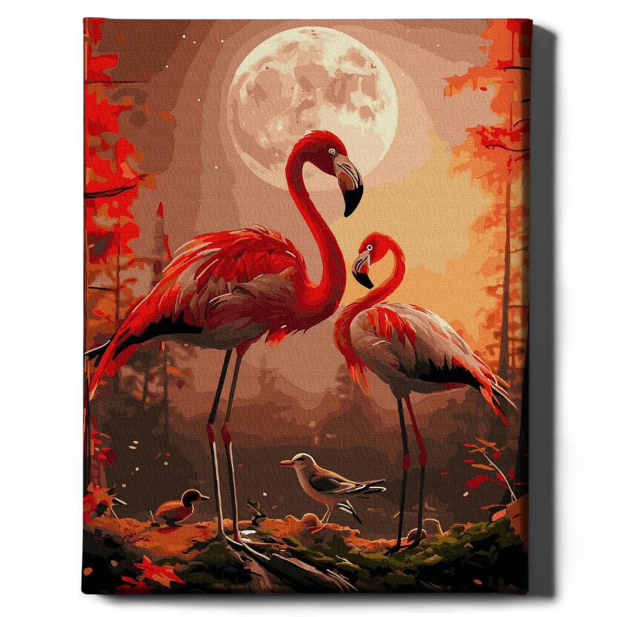 Księżycowe flamingi