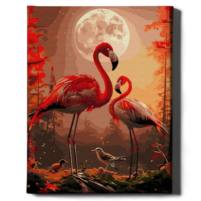 Księżycowe flamingi