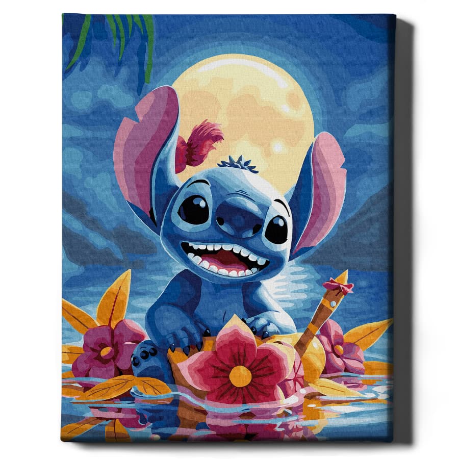 Stitch pod księżycem
