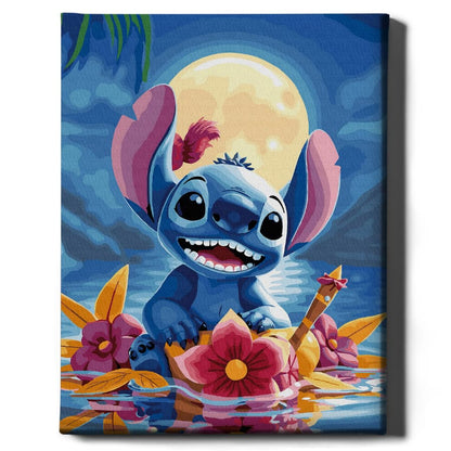 Stitch pod księżycem