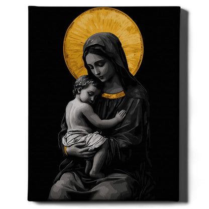 Matka Boża w złocie