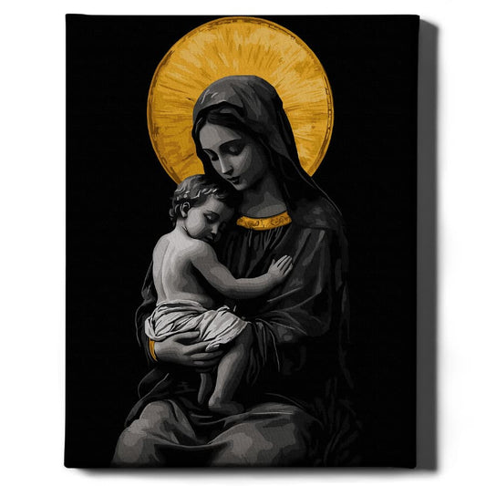 Matka Boża w złocie