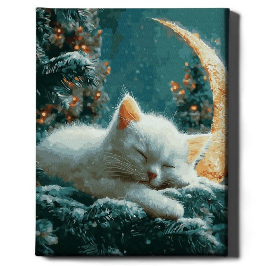 Kotek pod księżycem